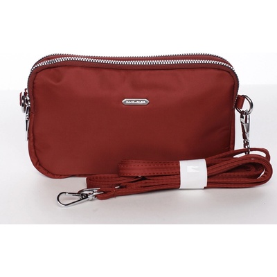 David Jones malá stylová crossbody kabelka Ilaria bordó