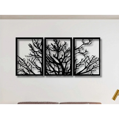 Karls DESIGN Drevený strom života na stenu - Lami - 70x151