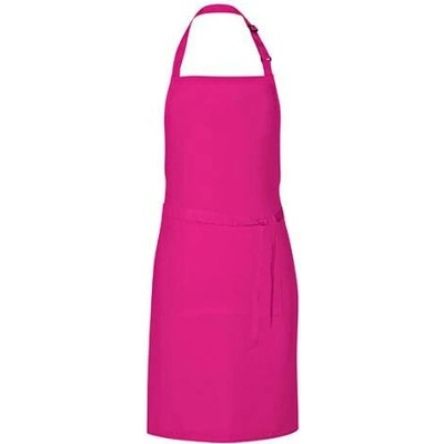 Link Kitchen Wear Unisex grilovací zástěra X987 Fuchsia Pantone 219 85x72cm