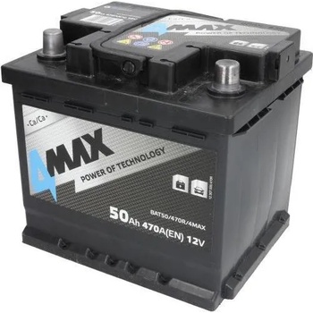 Image 1 of 4MAX Ecoline 50Ah 470A right+