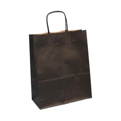 Barevná papírová taška Clairefontaine 22x27cm – Black (Barevná papírová taška Clairefontaine 22x27cm – Black)