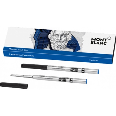 Montblanc pro ballpoint Náplň 118204 M Homer blue