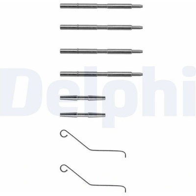 Sada příslušenství, obložení kotoučové brzdy DELPHI LX0068