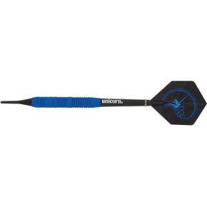 Unicorn Стрела soft CORE PLUS WIN-BLUE BRASS DARTS-16gr
