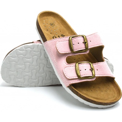 TexBase dámské korkové ECO biopantofle růžové – Zboží Dáma