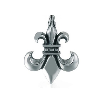 Šperky4U Ocelový přívěšek skautská lilie OPP1784