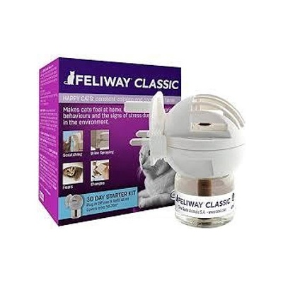 CEVA Feliway Classic дифузер с пълнител 48 мл - за намаляване на стреса и тревожността при котки