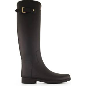 Hunter Boots Дамски гумени ботуши Hunter Boots Women's Refined Gold Trim Tall Boot Wellington boots - Black - размер 43 (EU) (131-0212-0116)