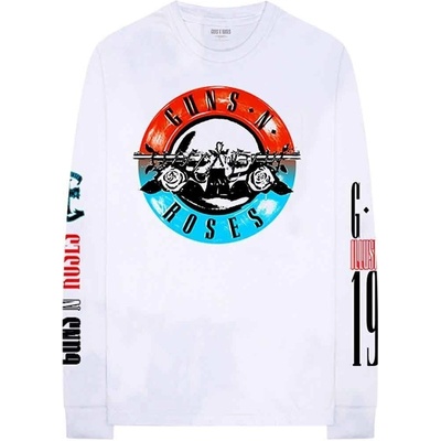 Guns N' Roses Motorcross Logo (Back & Sleeve Print) White XL Риза (GNRLST66MW04)