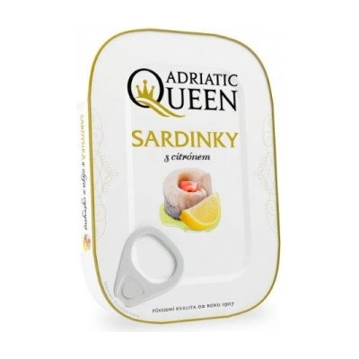 Adriatic Queen - Sardinky s citronem 105 g