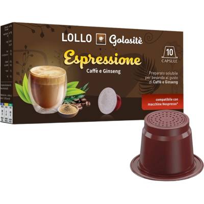 Lollo Caffé Ginseng кафе капсули за NESPRESSO® 10 бр