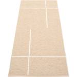 Pappelina Бежова пътека за открито и закрито 70x180 cm Fred Beige - Pappelina (FR6E718)