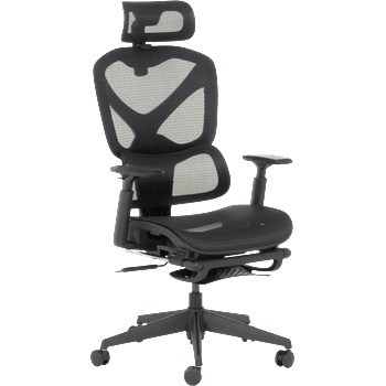 Ергономичен стол colmar - черен (3520560)