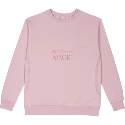 Moniel kojící mikina It's a kind of MAGIC krátká Basic Powder Pink