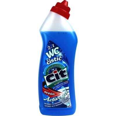 Cit WC Active gel 2v1 Oceán 750 ml