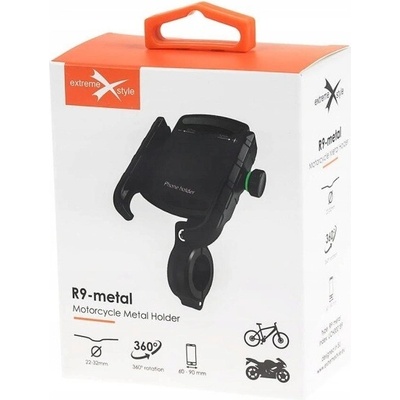 Držiak mobilu na riadidlá BIKETEC R9 Metal čierny