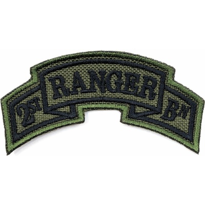 NAVYS Nášivka oblúčik 2st RANGER BATTALION - OLIV