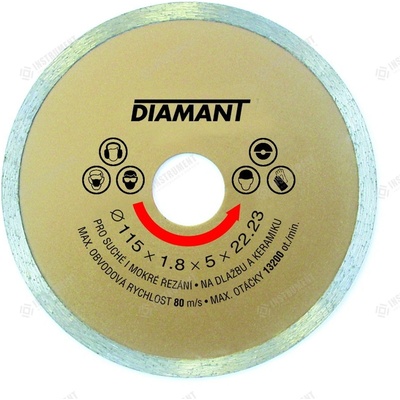 DIAMANT kotúč diamantový 110mm plný