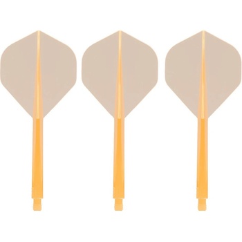 Condor Axe Neon oranžové štandardné letky a extra dlhé násadky