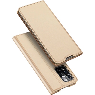 Dux Ducis Флип-кейс Dux Ducis Skin Pro Holster за Xiaomi Poco M4 Pro 5G, Златист (6934913043769)