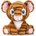 Keel Toys Тигър, 25 см - Keel Toys