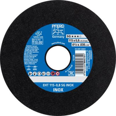 Pferd rezný kotúč 115 x 0,8 x 22,23 mm 61340396