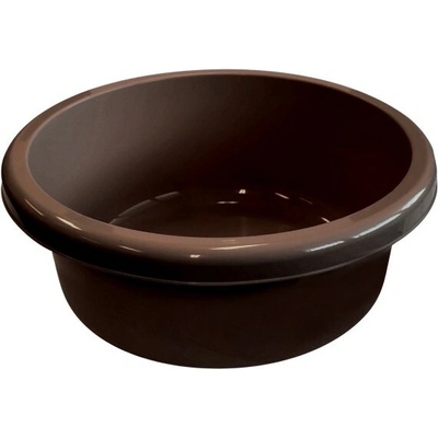 BENTOM Umyvadlo KLASIK kulaté 31 cm 6,2 l hnědé