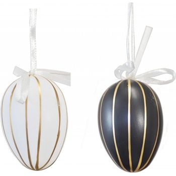 Lepaso Plastová vajíčka na zavěšení, s/12, 6 cm