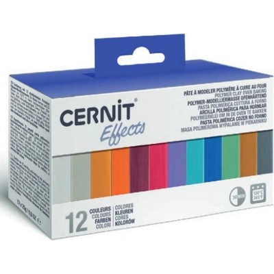 Cernit Effects sada 12 x 25g