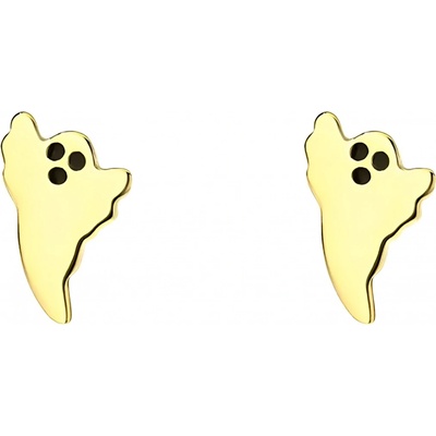 Olivie stříbrné náušnice DUCH GOLD 9372