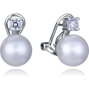 Viceroy Elegantné strieborné náušnice s perličkami 2327E000-60