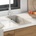 vidaXL Кухненска мивка Бежово 21 x 44 x 14 см Гранит (4012357)
