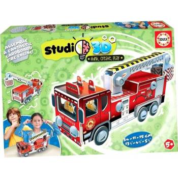 Educa Studio 3D model Hasičské vozidlo