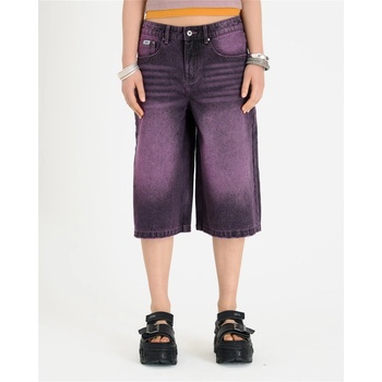 The Ragged Priest Къси панталони The Ragged Priest Women's Lavender Release Denim Shorts - Lilac