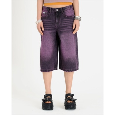 The Ragged Priest Къси панталони The Ragged Priest Women's Lavender Release Denim Shorts - Lilac
