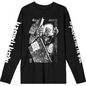 Iron Maiden No Prayer Grave Isolated (Sleeve Print) Black XL Риза (IMLST209MB04)