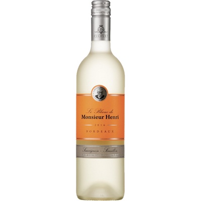 Le Blanc de Monsieur Henri Vignobles Ducourt Bordeaux AOC 2022 12% 0,75 l (holá láhev)