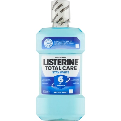 Johnson & Johnson Listerine ÚV 500ml остава бял