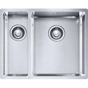 Franke Box - Мивка BXX 260/160-34-16/7, 56x45 см, неръждаема стомана 127.0369. 916 (127.0369.916) Мивка за вграждане