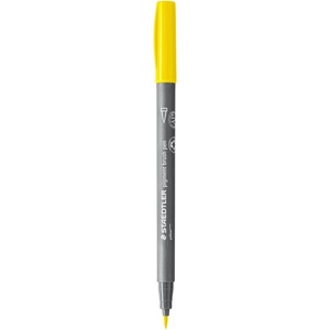 STAEDTLER Флумастер Staedtler Pigment Brush 371, жълт 1 (31656-А-ЖЪЛТ)