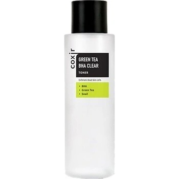 coxir Green Tea BHA Clear Toner, почистващ тоник за лице със зелен чай (8809080826102)