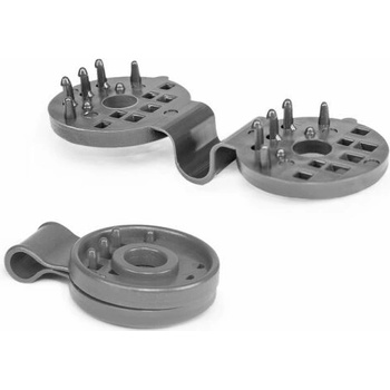 BRADAS Upínacia spona BUNGEE CORD CLIPS sivá