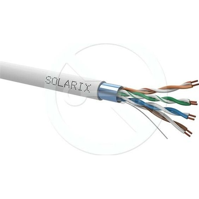 Solarix SXKL-5E-FTP-PVC-GY FTP, Cat5E, licna, PVC, krabica, 305m