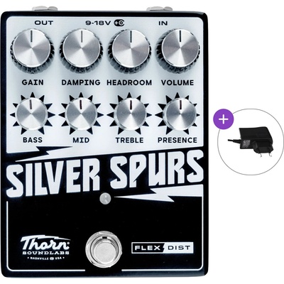 Thorn Soundlabs Silver Spurs - Flex Distortion SET Eфект за китара (TH SILVERSPURS-SET)