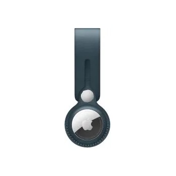 Image 1 of Apple AirTag Leather Loop - Baltic Blue