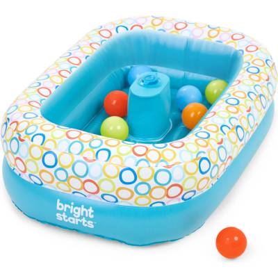 BRIGHT STARTS Vanička a bazén s loptičkami Bathe & Giggle 2 v 1