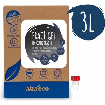 AlzaEco prací gél na čiernu bielizeň 3 l 60 praní
