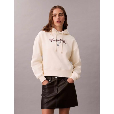 Calvin Klein Суитшърт ls crop graphic hoodie