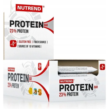 Nutrend Protein Bar, кокос, 24 броя, Nutrend
