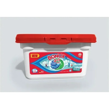 Image 1 of Bonux Бяло, Ice Fresh, капсули за пране, 12бр (1100006125)